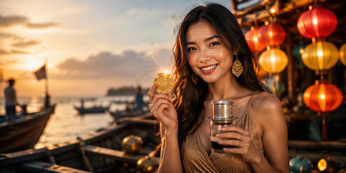 Trò chơi live casino và cá cược tại quán cà phê Hội An